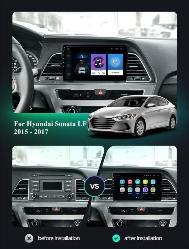 2015-2017 for Hyundai Sonata LF BT-Stereo Radio GPS NAVI 16GB 9INCH Android 10.1