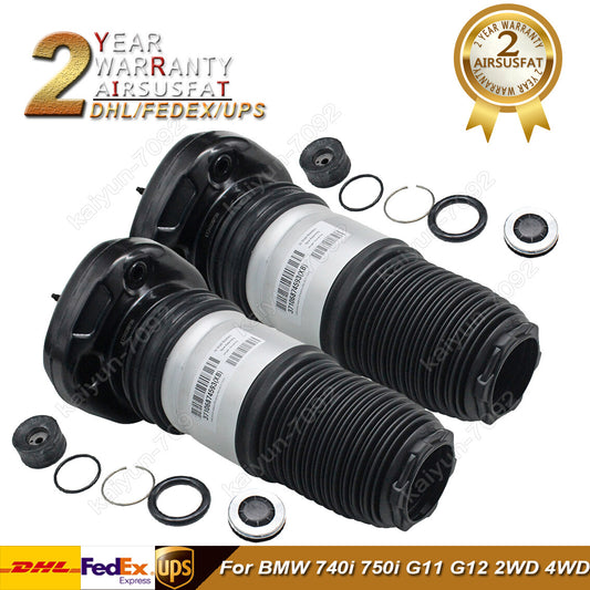 2x for BMW 740i 750i G11 G12 2WD 4WD Rear Air Suspension Spring Bag 37106874594