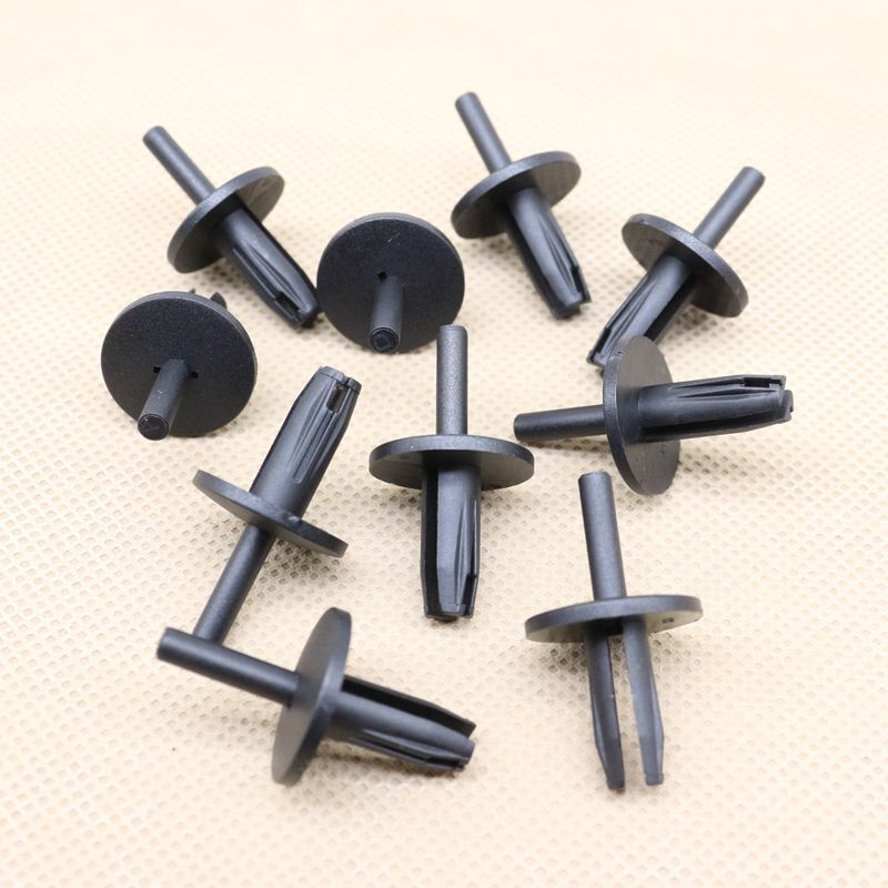 10 Cowl Ledge Weatherstrip and Fender Liner Push Clips for GM 472434, 6031390