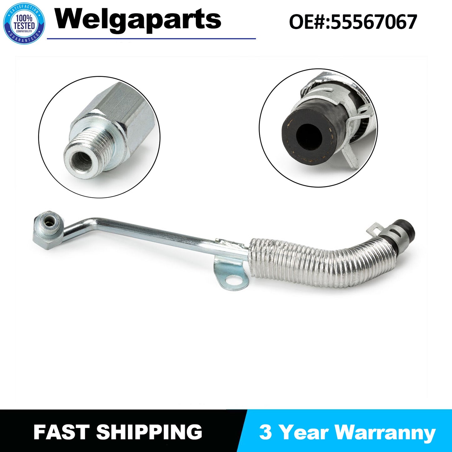 Turbo Coolant Return Hose LIine 55567067 for CHEVY 2011-2016 for CRUZE for Buick GM 1.4L