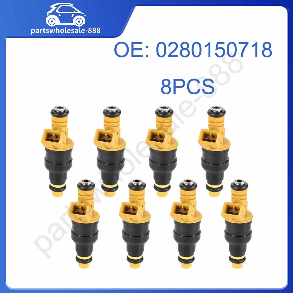 8Pcs Fuel Injectors for Ford F150 F250 F350 4.6 5.0 5.4 5.8 Replace 0280150718
