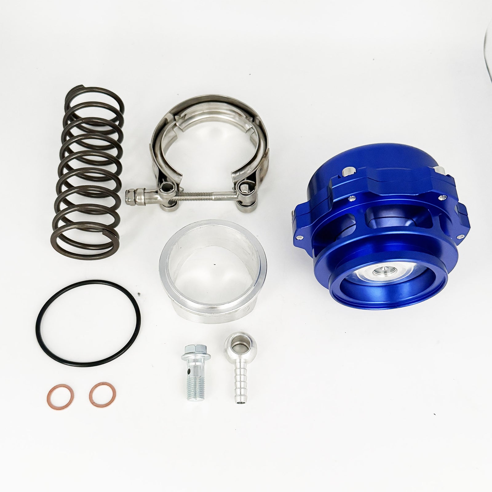 50MM BOV Universal 50mm Blow Off Valve Q Typer BV50 Stye 6 PSI+18PSI BLUE