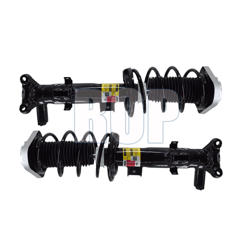 2x Front Shocks Struts Assys with ADS for Mercedes W218 W212 CLS63 E63 AMG 6.3L