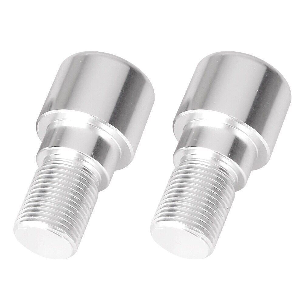 18mm Lenkerendgriffe Stecker f¨¹r for Yamaha YZF R6 99-05 YZF R6S 2006-2012 Silber