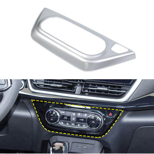 Silver Air Conditioning Switch Button Cover Trim for Chevrolet Trax 2023 2024