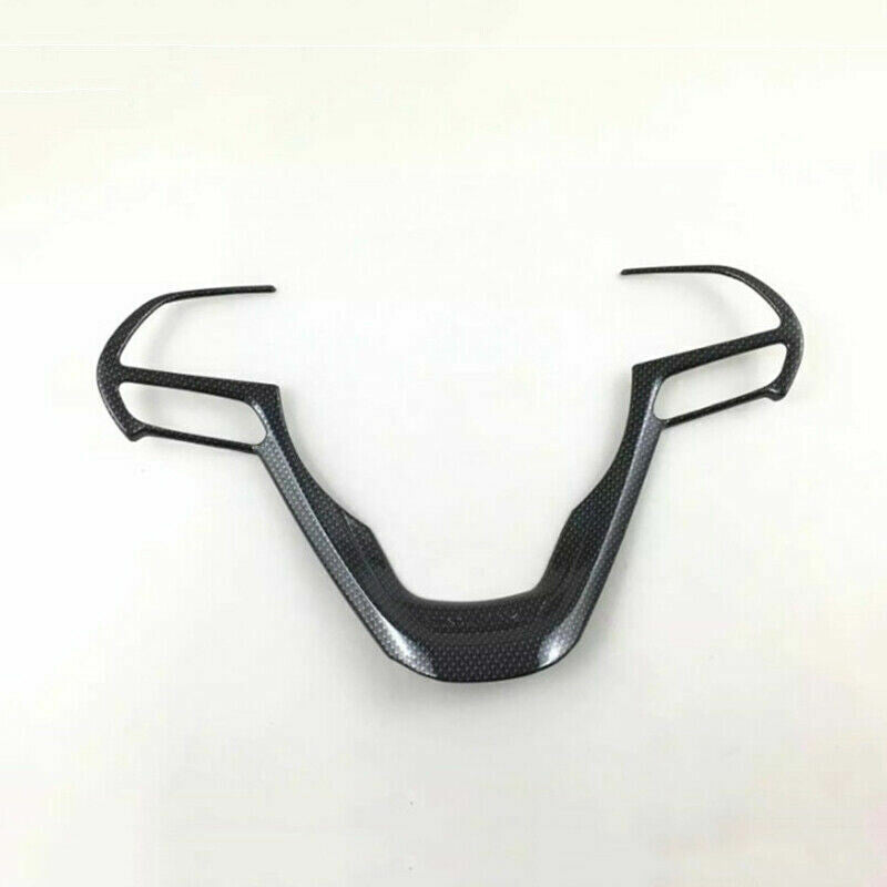 for Jeep Grand Cherokee 2014-2020 Carbon Fiber Steering Wheel Button Cover Trim