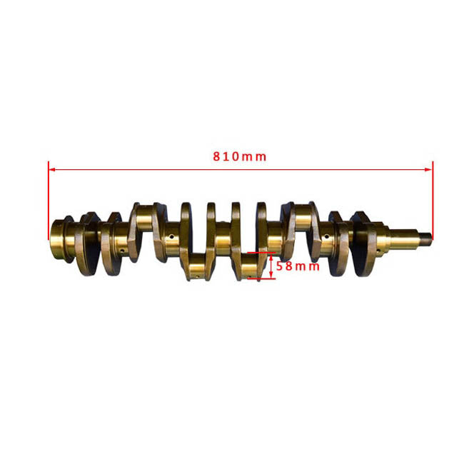 Crankshaft For S6SD S6S Engine for Mitsubishi TCM CAT F18C FD35T FD40T forklift