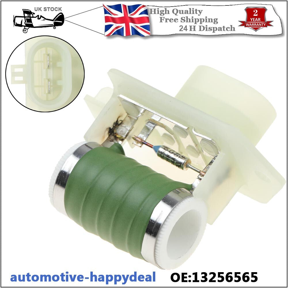 New Radiator Cooling Fan Resistor for Vauxhall for Corsa D for Fiat Grande Punto 2 Pin
