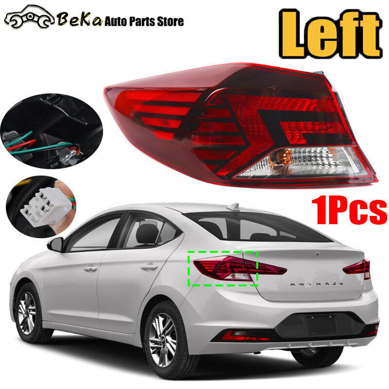 1 piece for 2019-2020 for Hyundai for Elantra left outer taillight assembly brake stop light