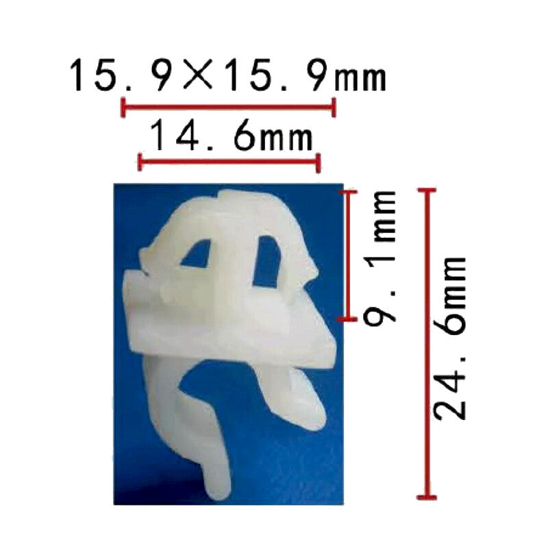 20-piece E-Class lower trim mold clips A1249889478 suitable for Mercedes-Benz W124