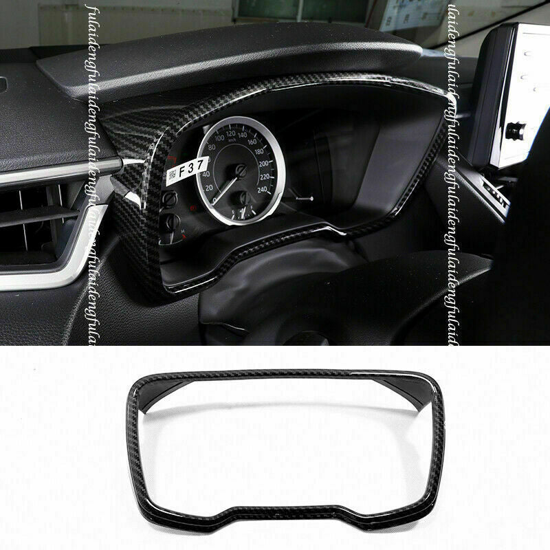 for Toyota for Corolla 2019-2023 Carbon Fiber ABS Dashboard Decor Frame Cover Trim