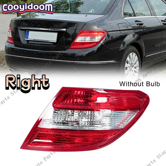 Right Rear Tail Light cover for Mercedes Benz W204 C280 C300 2007-2010 Stop Lamp