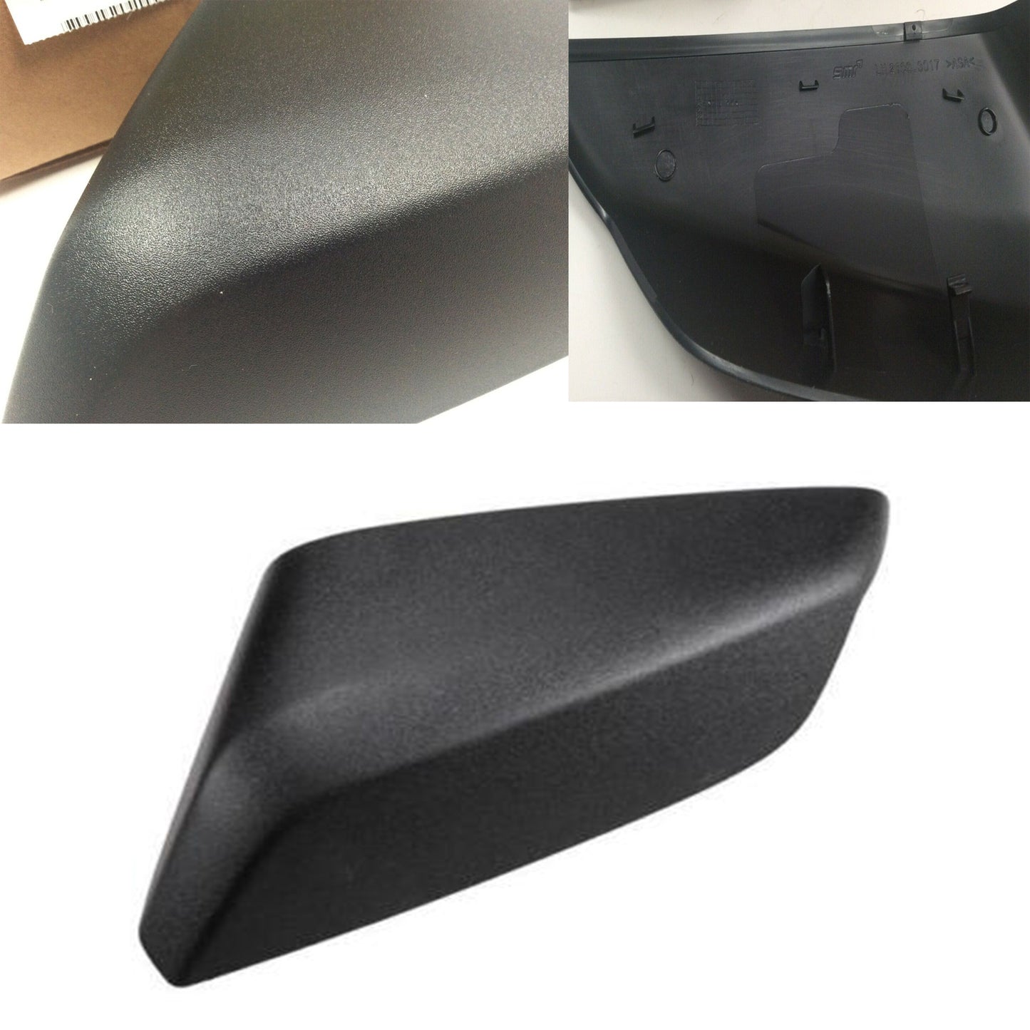 Black driver's side mirror cover for 2016-2019 for Chevrolet Malibu AT
