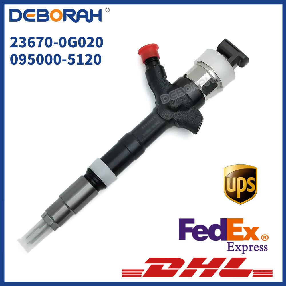 Diesel Fuel Injector Assembly 095000-5120 23670-0G020 for Toyota Avensis