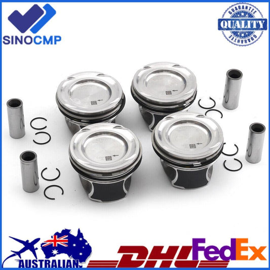 4x Pistons Rings Set STD for Mercedes-Benz W176 A250 CLA250 GLA250 M270.920 2.0T