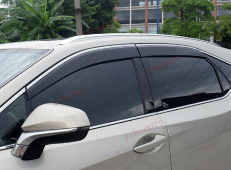 for LEXUS RX350L RX450L 2018-22Window Side Visors Sun Rain Guard Vent Deflectors