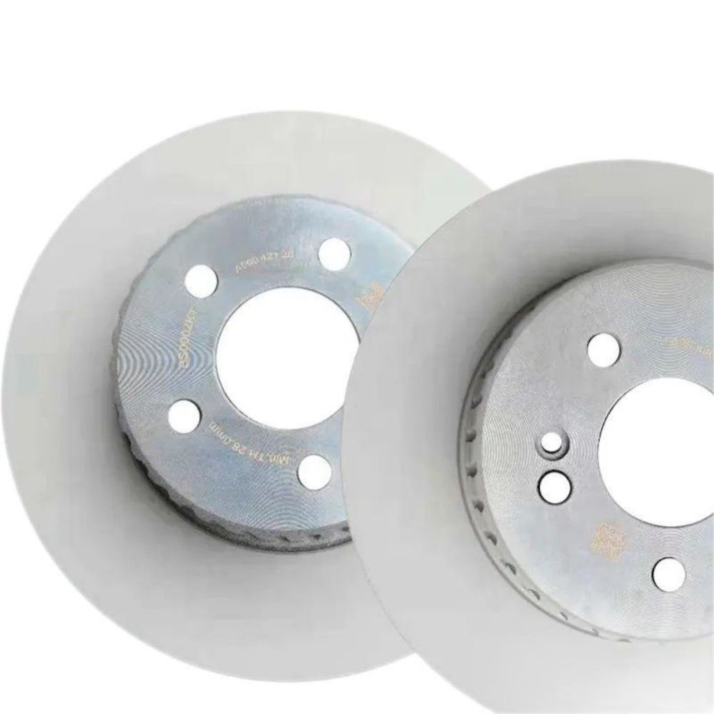 Rear Brake Rotors Kit For 15-21 for Mercedes-Benz C300 Without Sport Package
