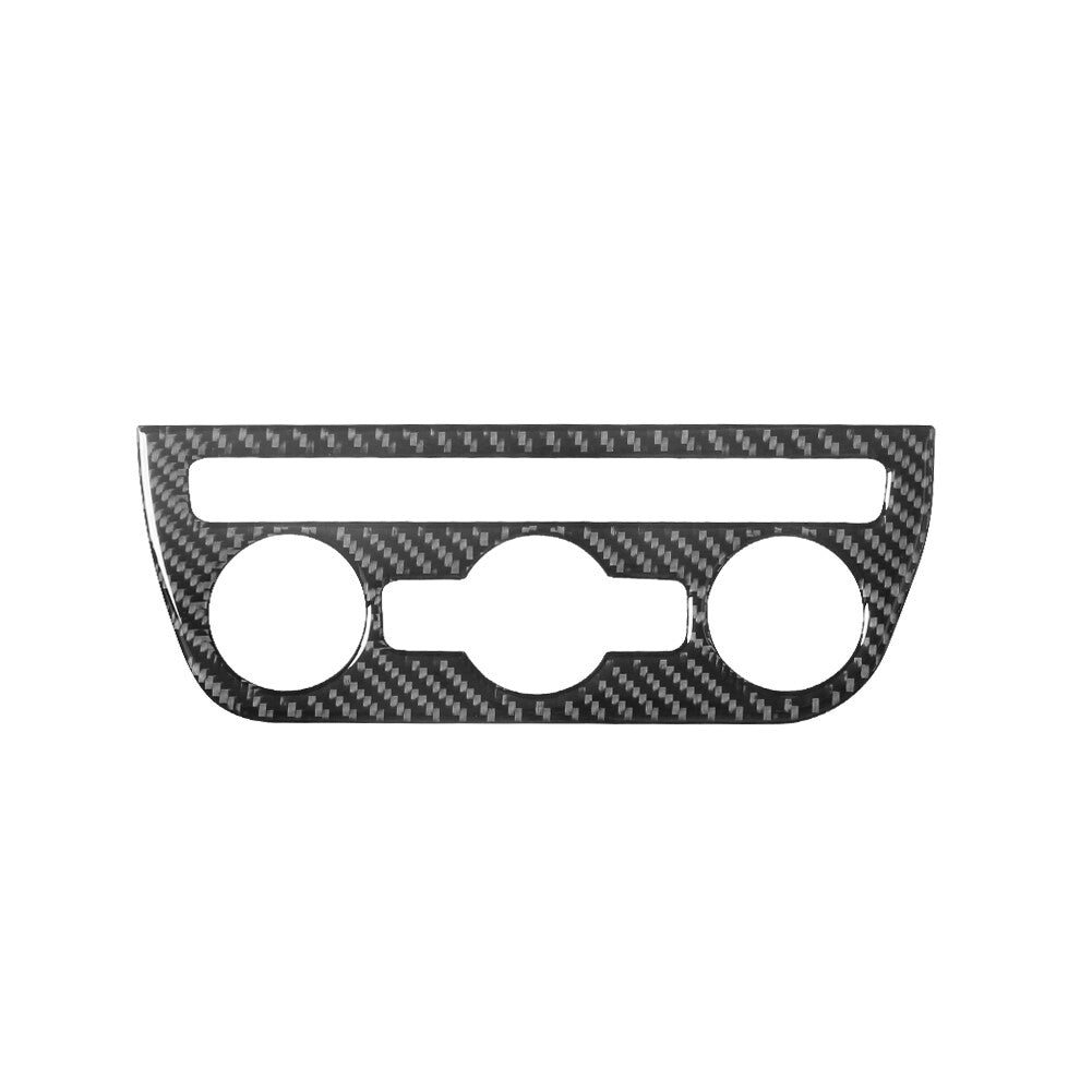 Carbon Fiber Climate Control AC Frame Cover Trim for Volkswagen for Tiguan 2013-2017