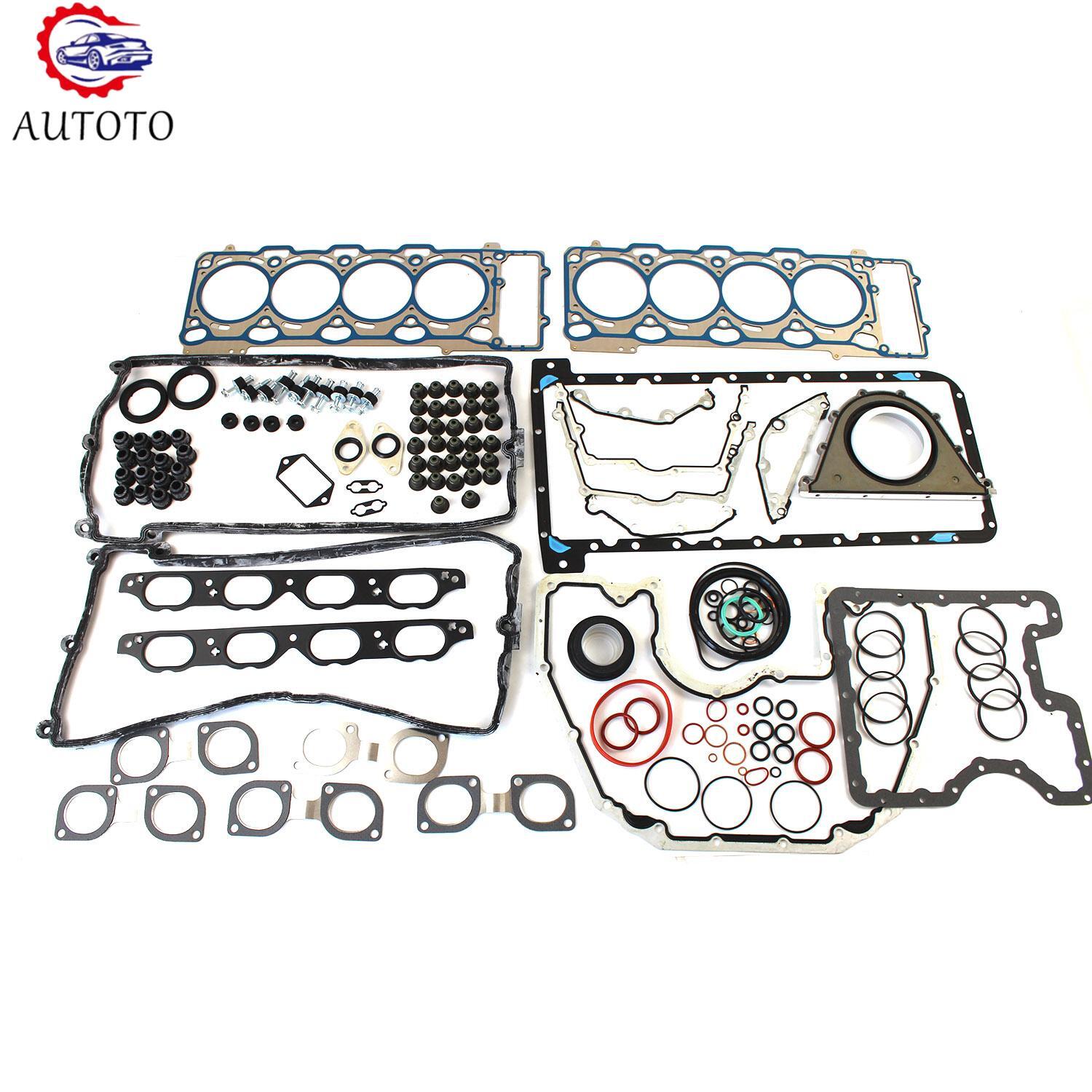 N62B48 Engine Full Set Gasket Seals Kit for BMW 750i X5 550i E65 E63 E66 4.8L V8