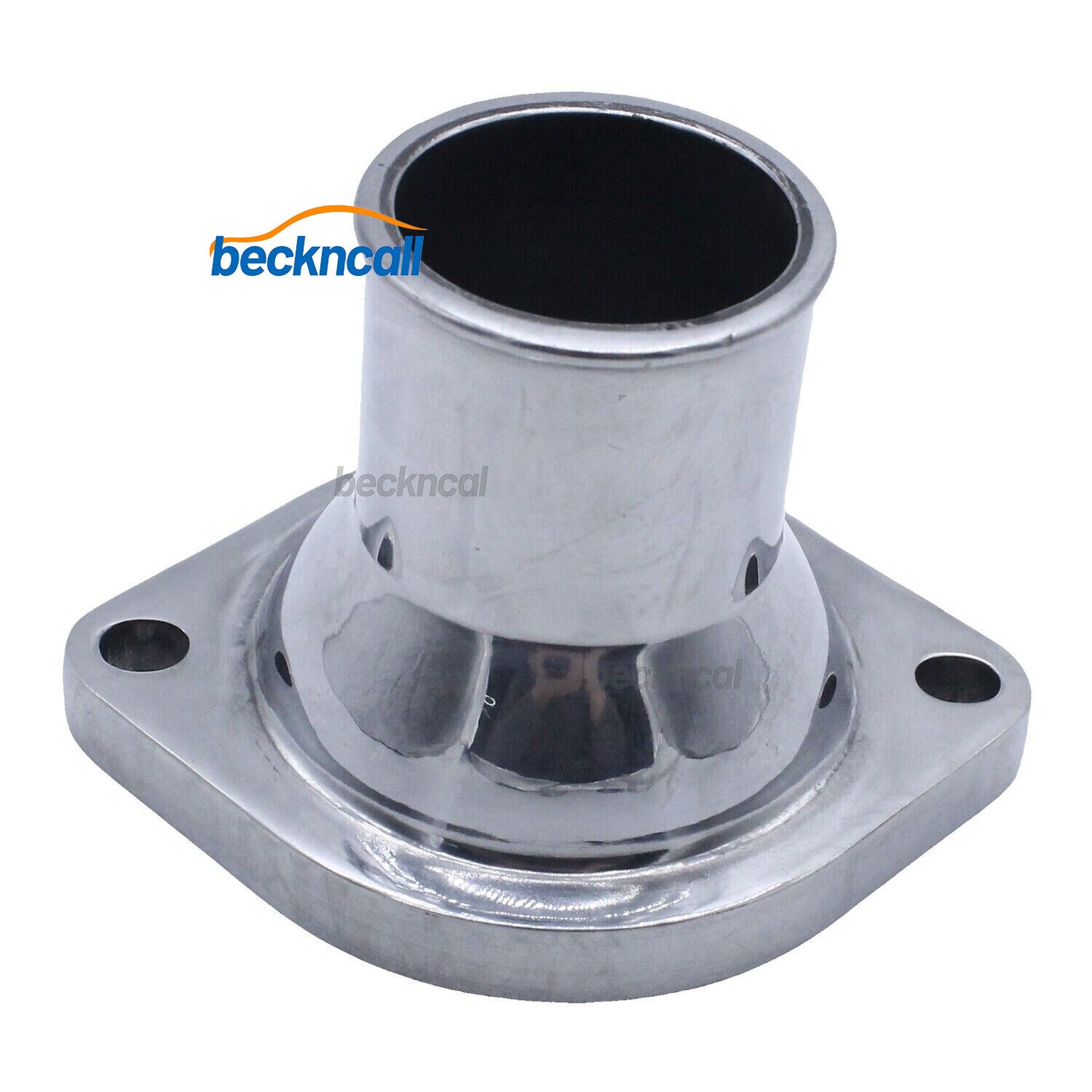 LS Chrome Aluminum Straight Water Neck Thermostat Housing 160 Degree LS2 LS3 6.0