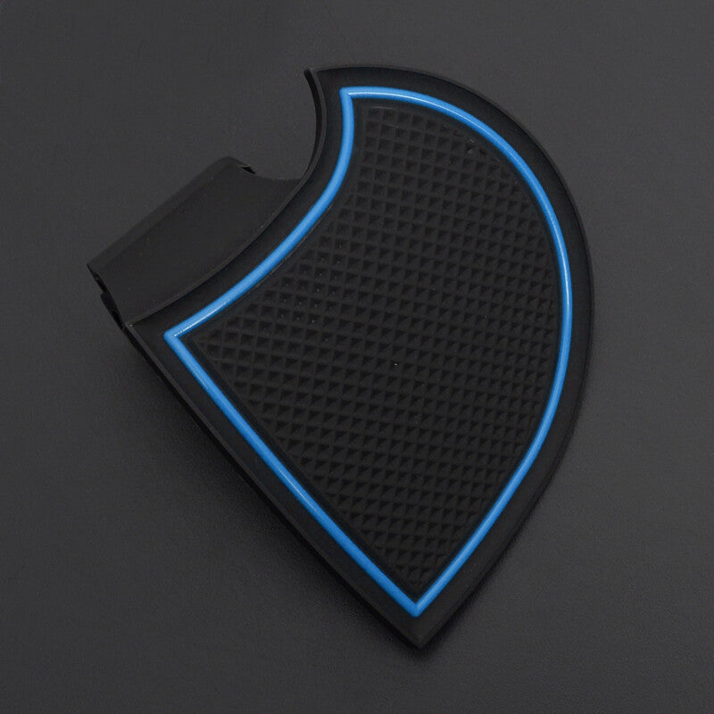 Anti-Slip Gate Slot Cup Mat for MITSUBISHI TRITON L200 2015 - 2018 4DR Door Mat