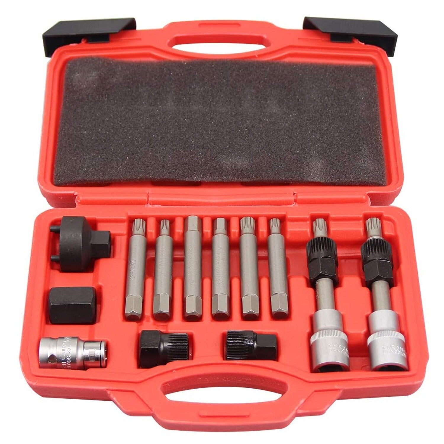 13-Piece Alternator Freewheel Pulley Removal Outlet Kit Garage Service Tool Kit