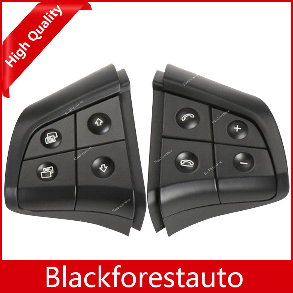 Qty 2 Fit for Mercedes-Benz W164 W251 W245 Steering Wheel Switch 4 Button Black