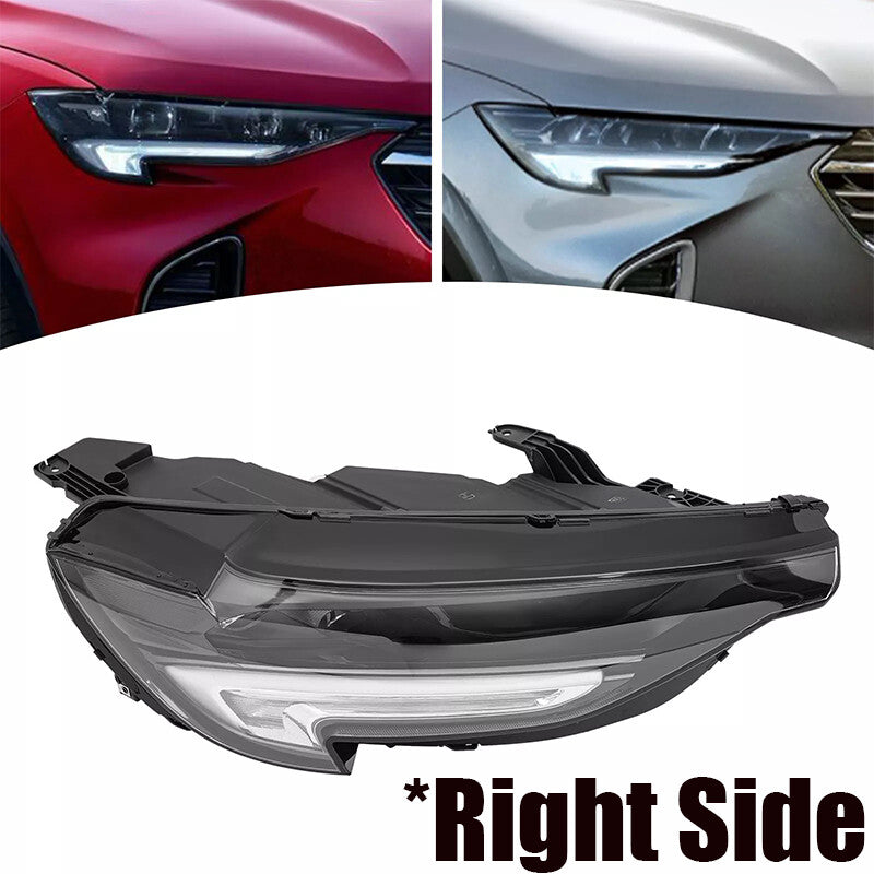 Right passenger-side headlights for 2021, 2022, and 2023 for BUICK ENVISION LED lights.