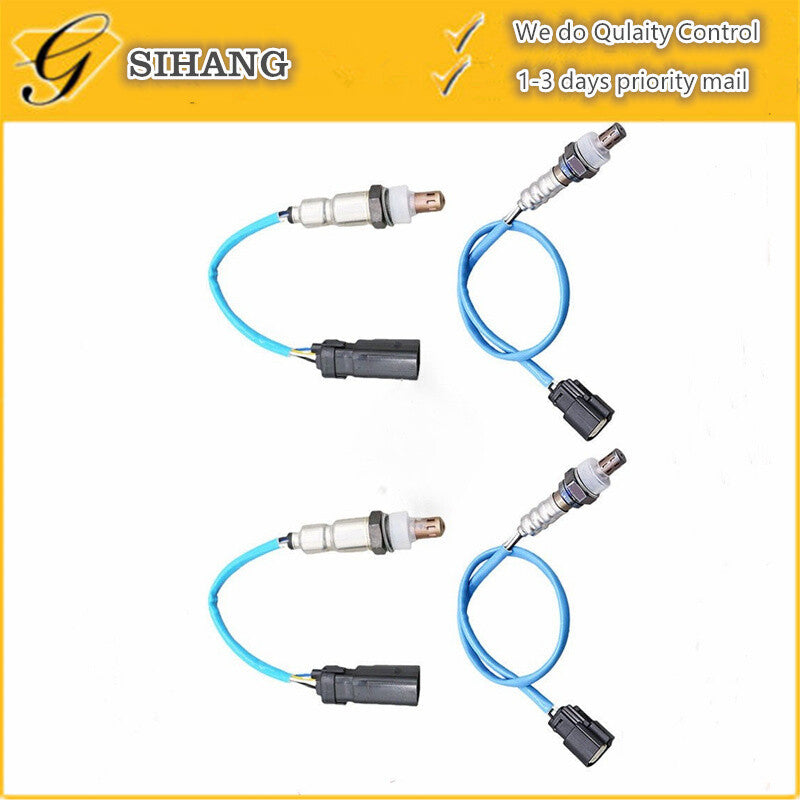 4PCs Front / Rear Oxygen O2 Sensor For 2014-2015 for Ford Explorer 3.5L Non-Turbo