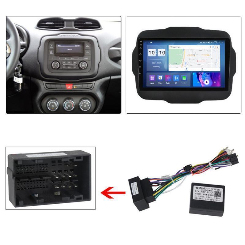 9 Android Car Stereo Radio Carplay DSP 2+32GB for Jeep Renegade 2014-2018