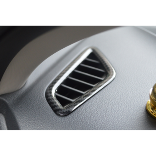for Hyundai for Elantra 2017-2020 Carbon Style Dashboard Upper Air Outlet Vent Cover