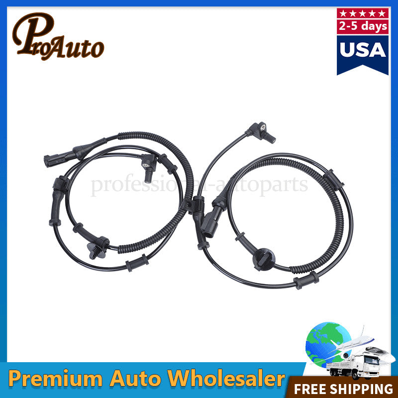 2X Front ABS Wheel Speed Sensor 4WD for Ford Excursion F-250 F-350 Super Duty