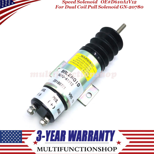 D610-A1V12 D610A1V12 fast-release solenoid valve suitable for 12V dual-coil pull-out solenoid valve GN-20780
