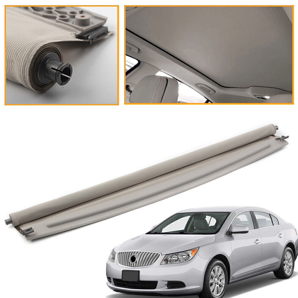 Sunroof Sunshade Curtain Cover Gray Gray 22859425 Fit for Buick GM 2010-16 LaCrosse