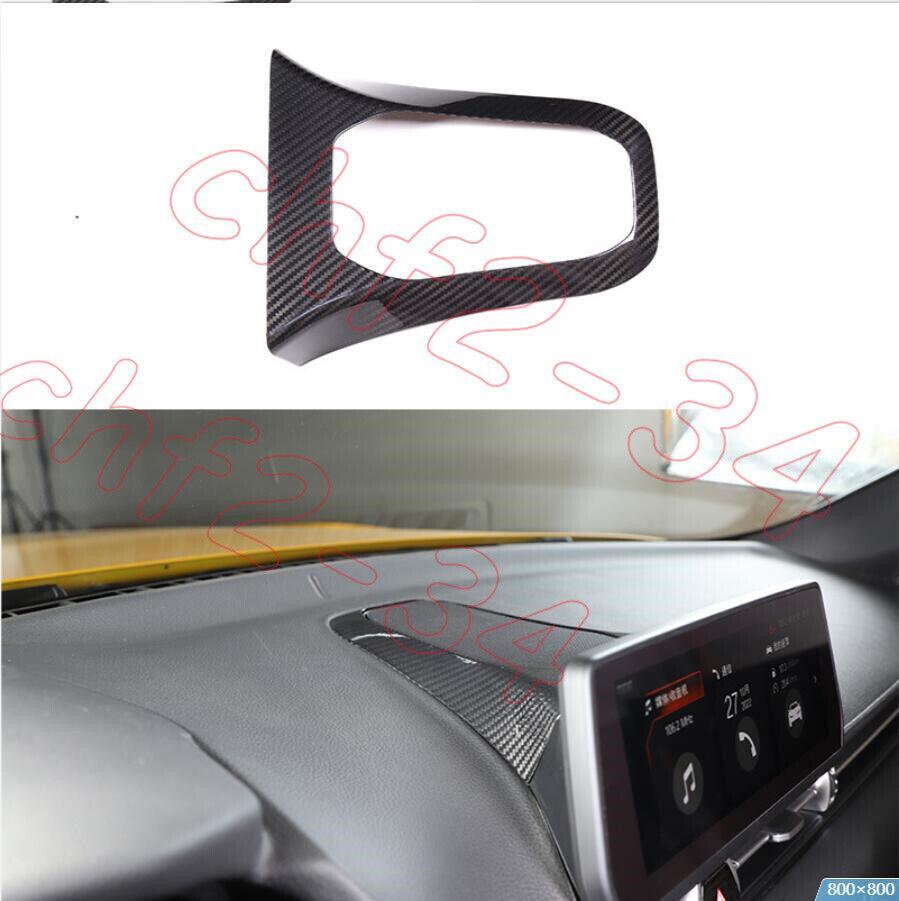 for Toyota Supra 2019-2023 Real Carbon Central control speaker decoration cover