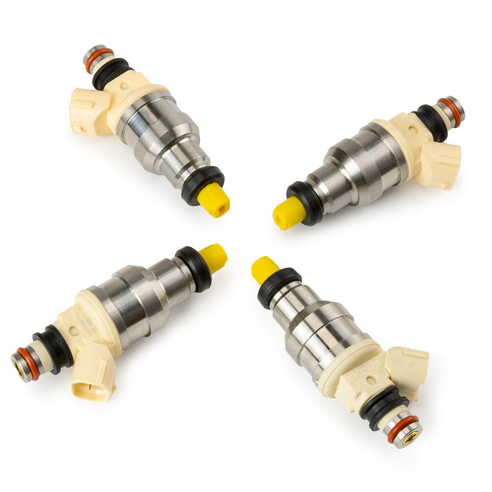 4-Piece Upgrade Fuel Injector Kit for Suzuki Sidekick Tracker X-90 1.6L INP-470