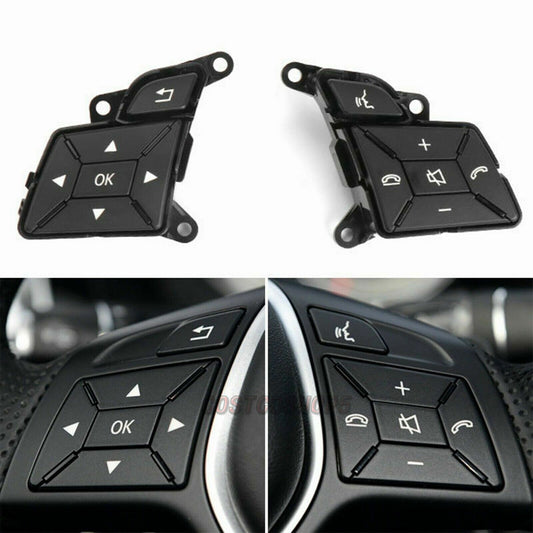 For 12-17 for Mercedes e350 W212 Steering Wheel Control Switch Black A2185400162/262
