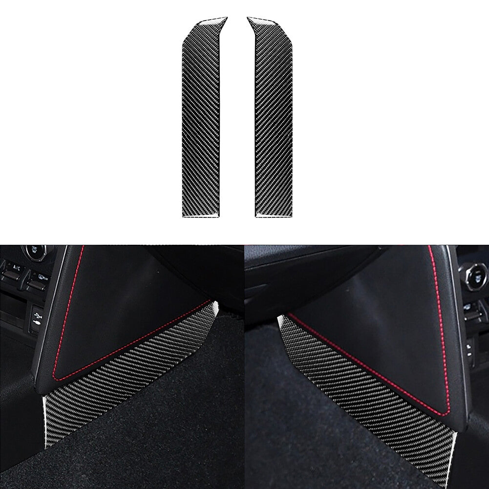 Carbon Fiber Gear Shift Side Panel Cover Trim for Subaru BRZ for Toyota 86 2017-2019
