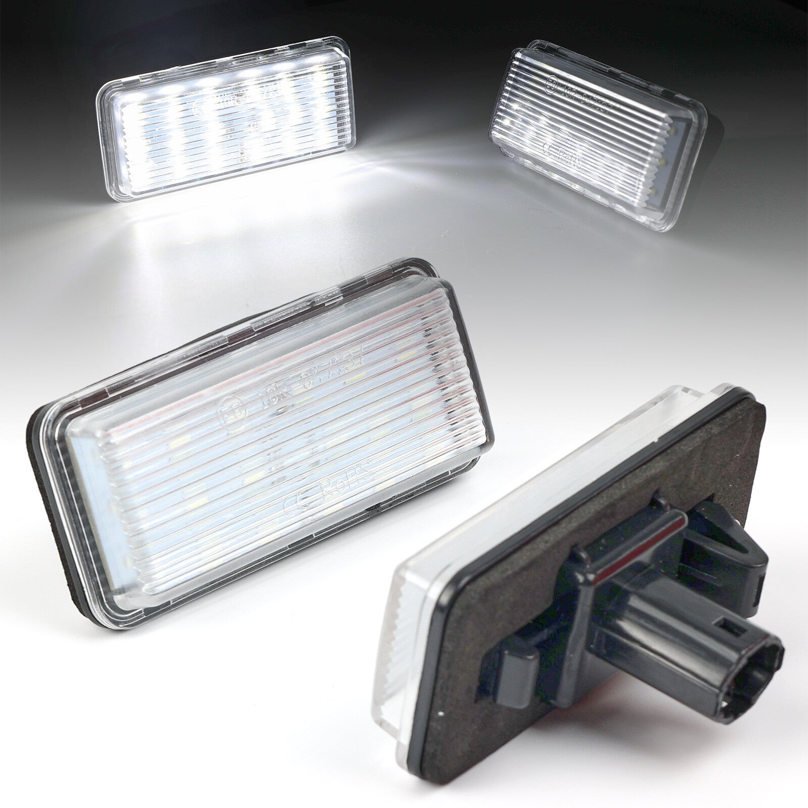 Pair No Error LED License Number Plate Lights 18SMD for Lexus LX470 LX570 GX470