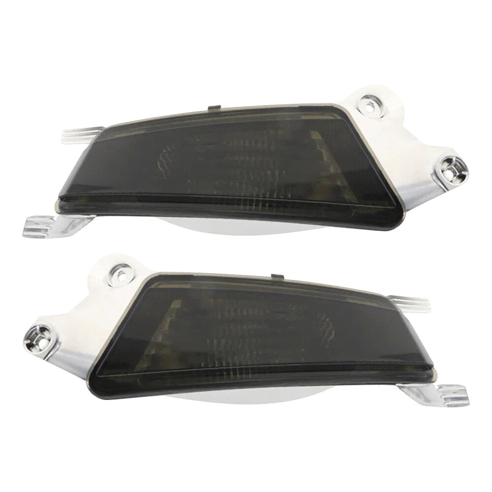 One Pair Smoky Black Rear Bumper Fog Light for Range Rover Evoque 2012-2019