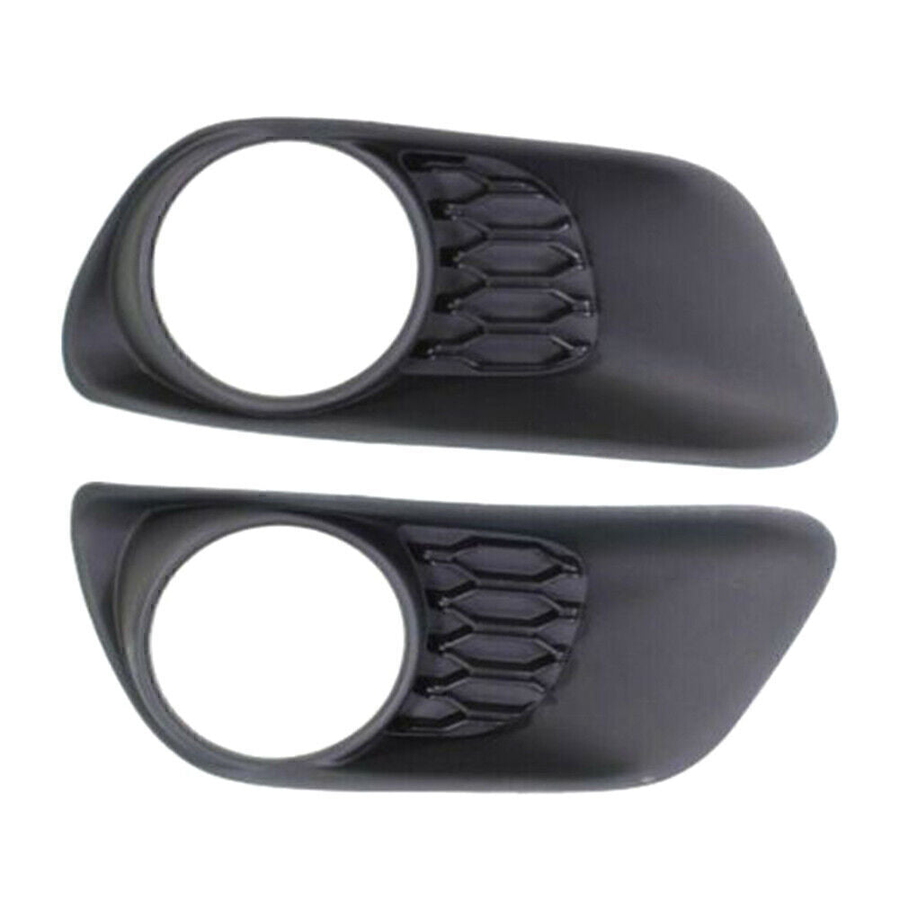 2pcs Front Bumpe Fog Light Lamp Bezels Cover Fit 2011-2017 for Dodge Caravan