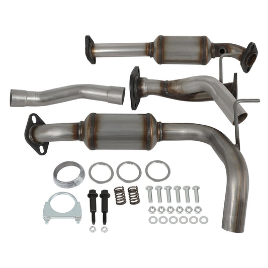 Exhaust Manifold Catalytic Converter Set For 2005 - 2015 for Toyota Tacoma 4.0L Rear