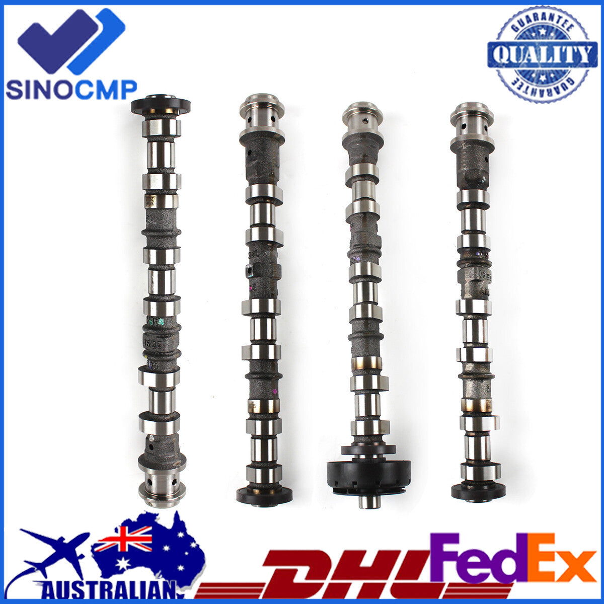 4Pcs New Engine Camshaft For 2011-2018 for JEEP for DODGE for CHRYSLER for RAM 3.6L