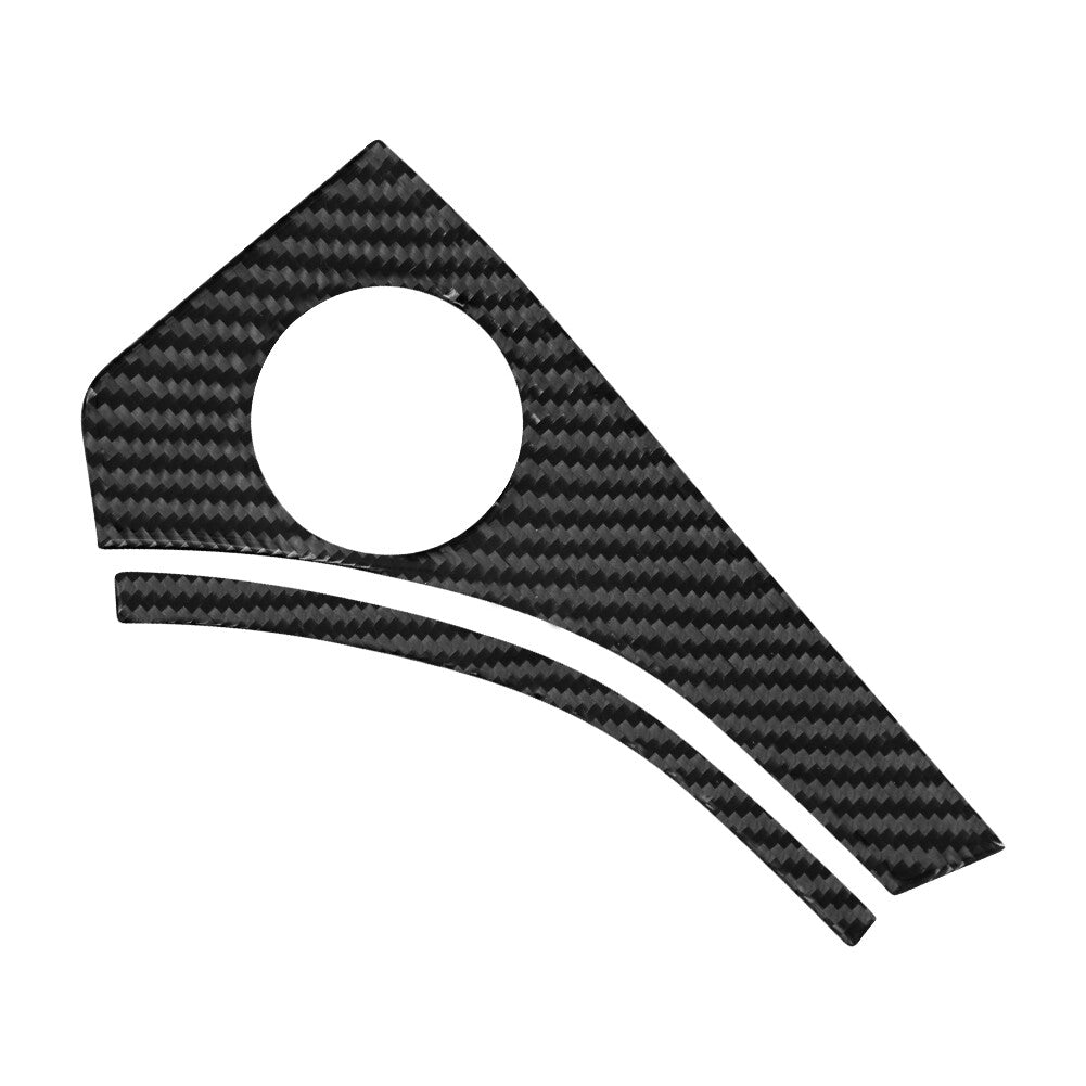 Carbon Fiber Engine Start Button Frame Cover Trim for Ford Explorer 2020-2023