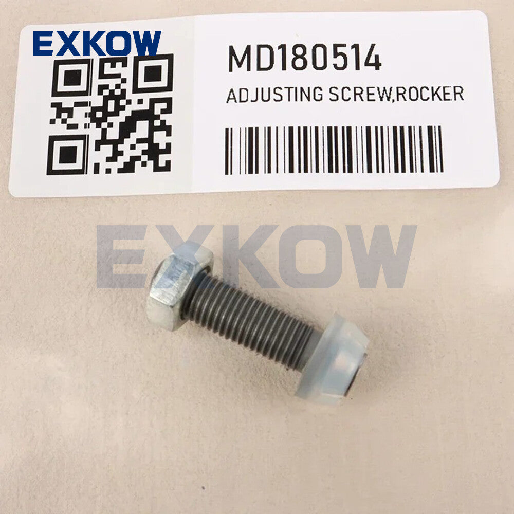 8X Rocker Arm Adjusting Screw for Mitsubishi Pajero L200 Triton Lancer MD180514