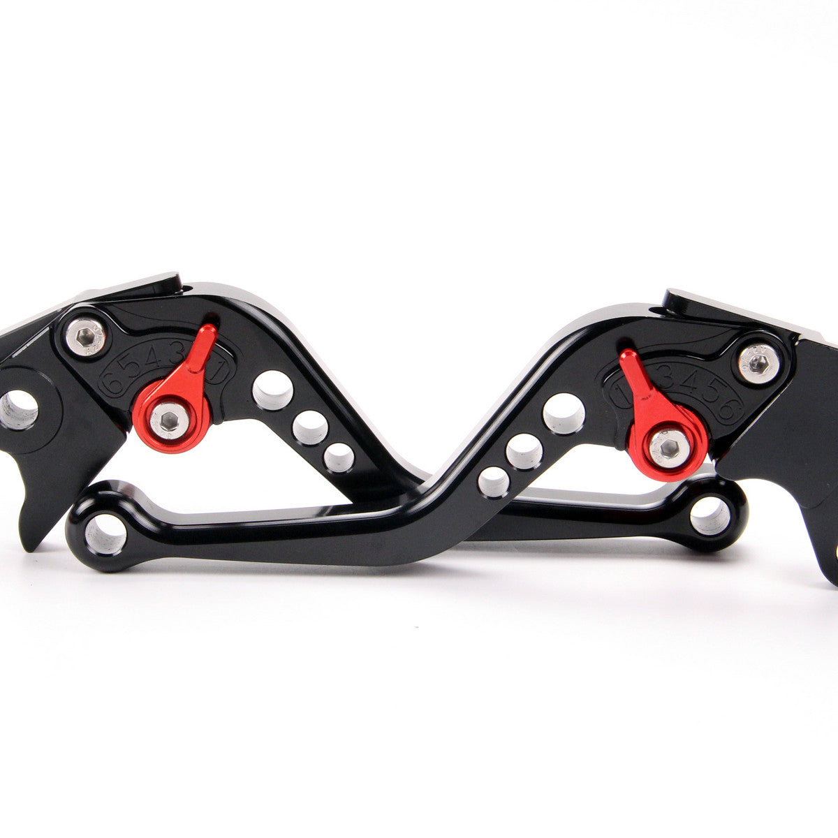 CNC Brake Clutch Levers For RS4 125 2011-2016 Aluminum Anodized black
