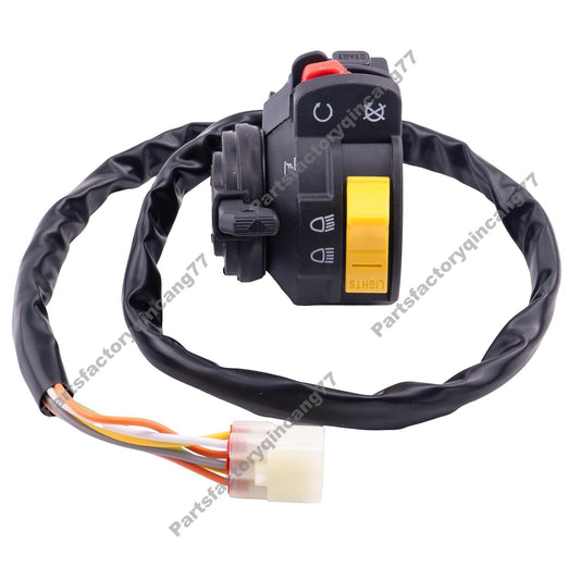 Left Handlebar Switch 37400-19B13 for Suzuki KingQuad 300 91-02 QuadRunner 250
