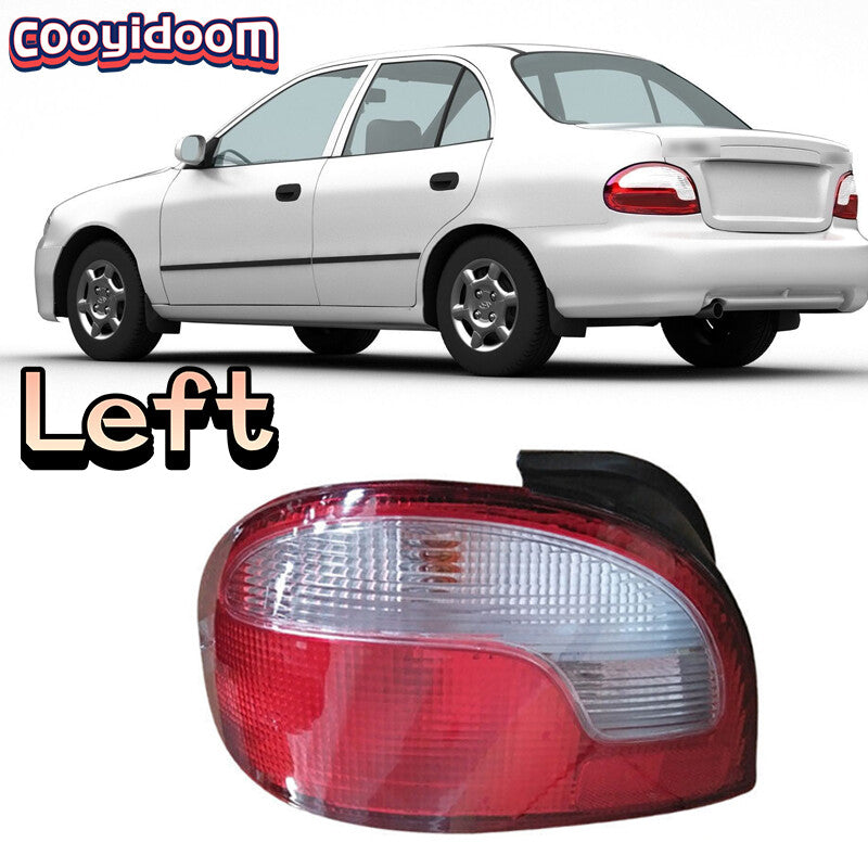 Left Rear Tail Light Brake light With Bulb for Hyundai Accent 4D 1998-1999