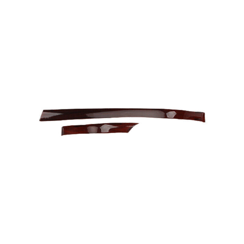Middle Console Dashboard Strip Inner for Nissan Murano 2015-2021 Red Wood Grain