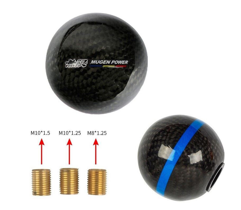 Manual shift lever, Mugen carbon fiber blue, suitable for Honda for Acura